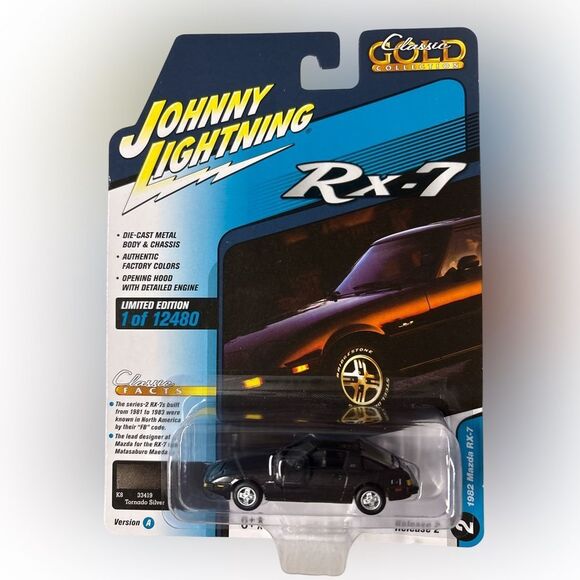 Nwt Johnny Lightning RX-7 Die-Cast Model 1 of 12,480 edition - Picture 1 of 2